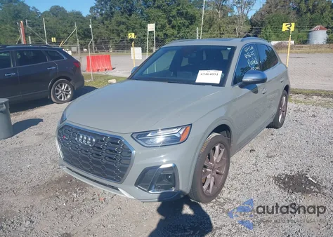 2022 Audi Sq5 Premium Plus Tfsi Quattro Tiptronic из США, поврежденный, VIN WA1B4AFY2N2129203
